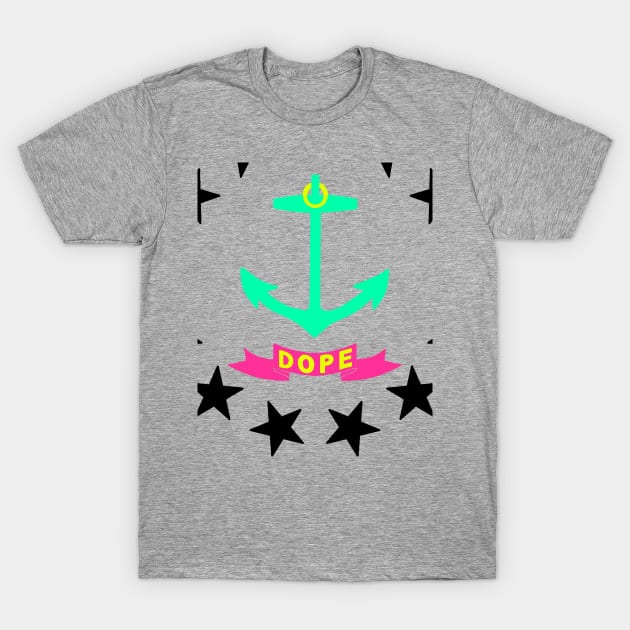 Rhode Island is Dope T-Shirt by HacknStack